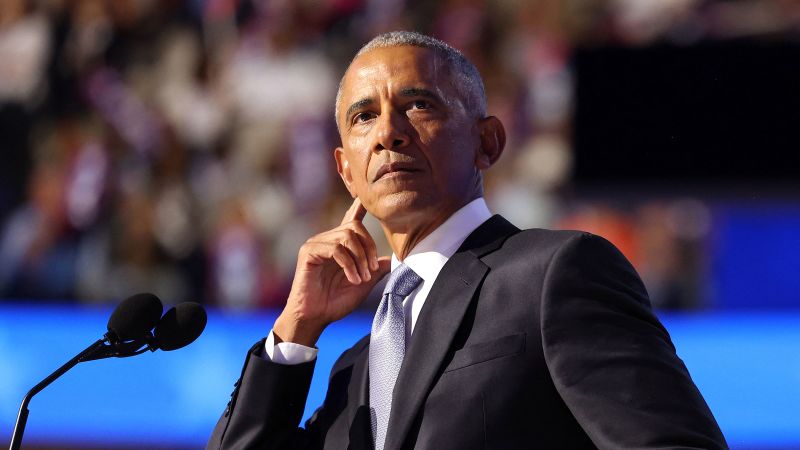 Obama’s warnings about democracy fading sound increasingly directed toward the US - CNN